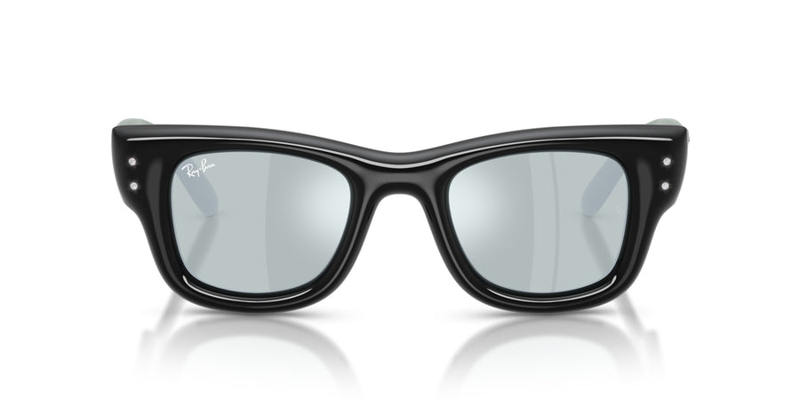 Wayfarer Puffer RB4940B – Black / Green Mirror Silver Plan