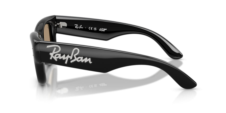Wayfarer Puffer RB4940B – Black / Dark Brown Mirror Rose Gold