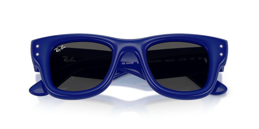 Wayfarer Puffer Crystal Edition RB4940B – Blue / Grey