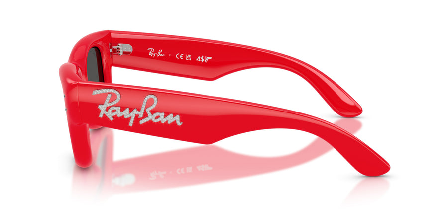 Wayfarer Puffer Crystal Edition RB4940B – Red / Grey