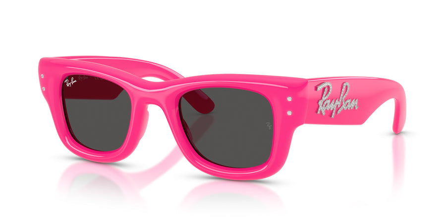 Wayfarer Puffer Crystal Edition RB4940B – Pink / Grey