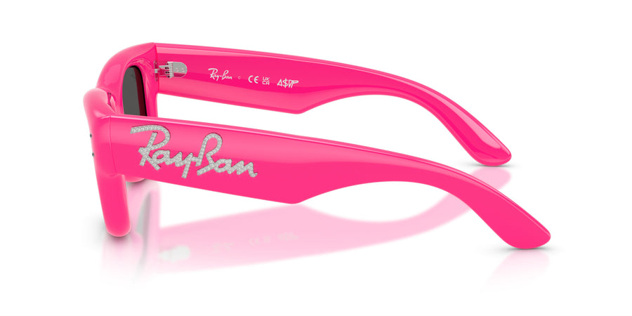 Wayfarer Puffer Crystal Edition RB4940B – Pink / Grey