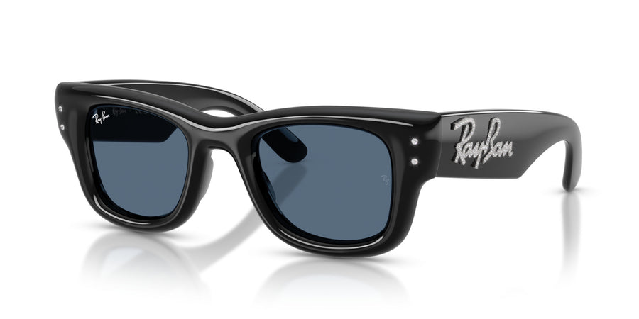 Wayfarer Puffer Crystal Edition RB4940B – Black / Blue