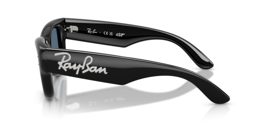 Wayfarer Puffer Crystal Edition RB4940B – Black / Blue