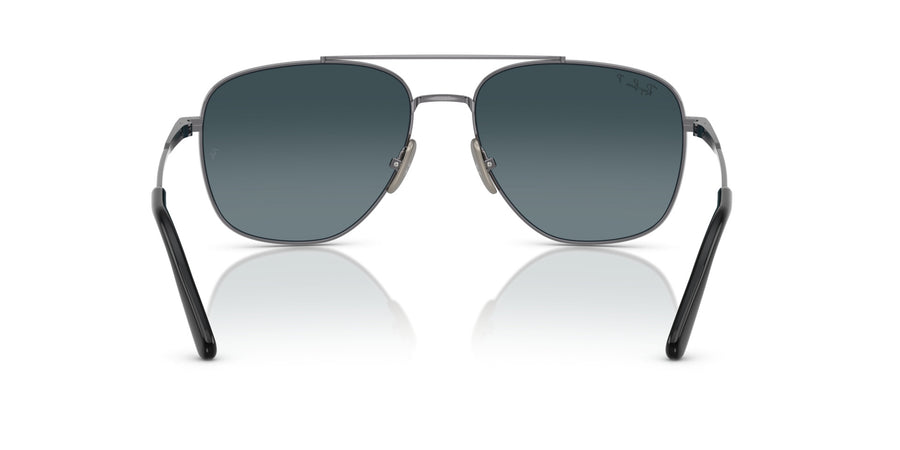 William Titanium RB8097 – Gunmetal / Light Blue Gradient Dark Blue Polar Ar
